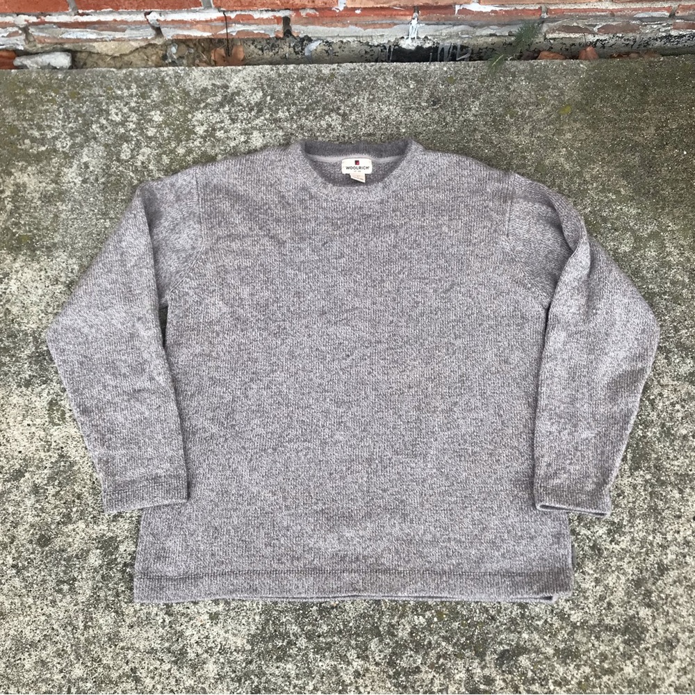 Woolrich Tan Cement Heather Men’s Sweater [Large]
